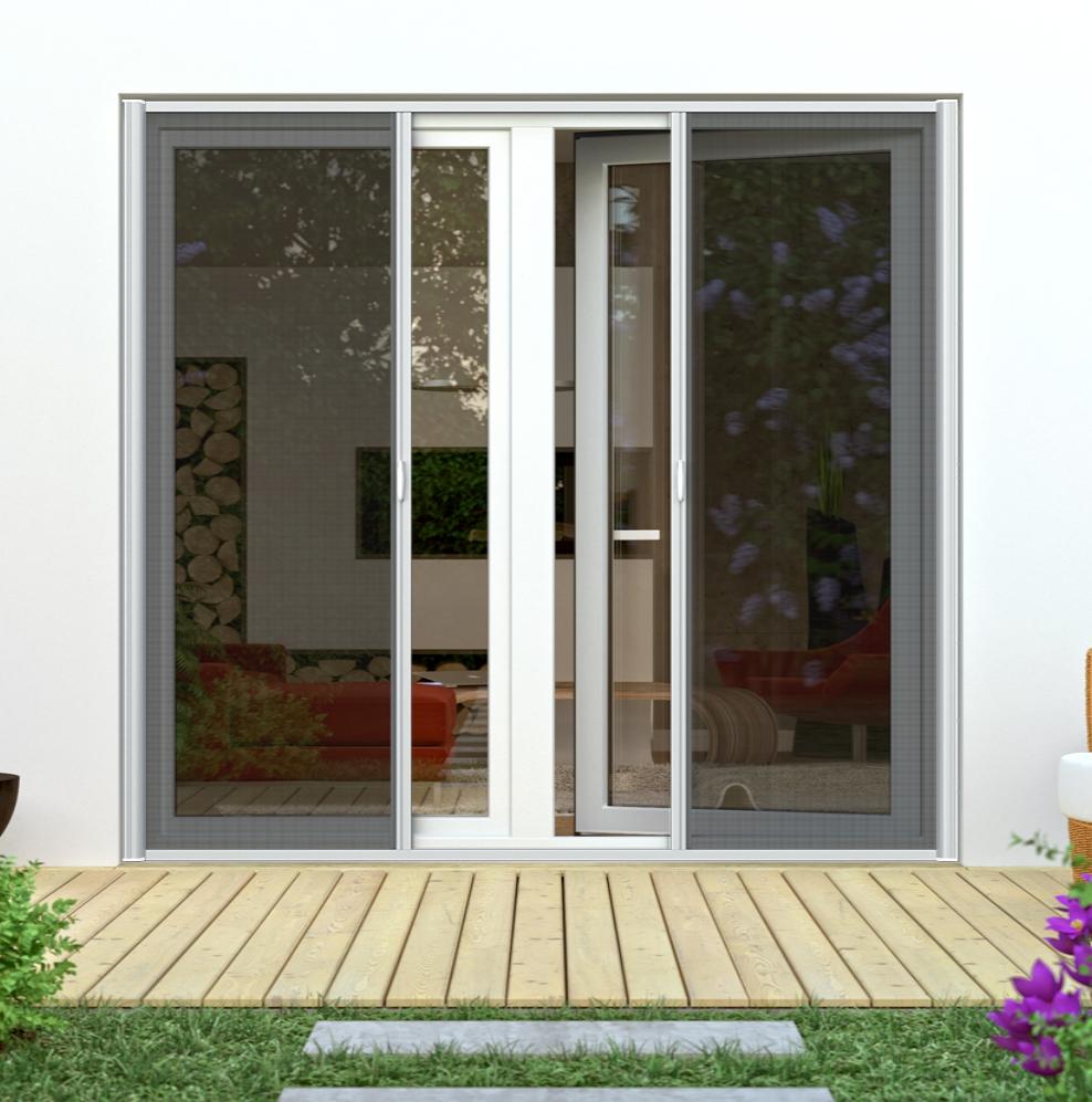 RETRACTABLE FLY SCREEN FOR DOORS
