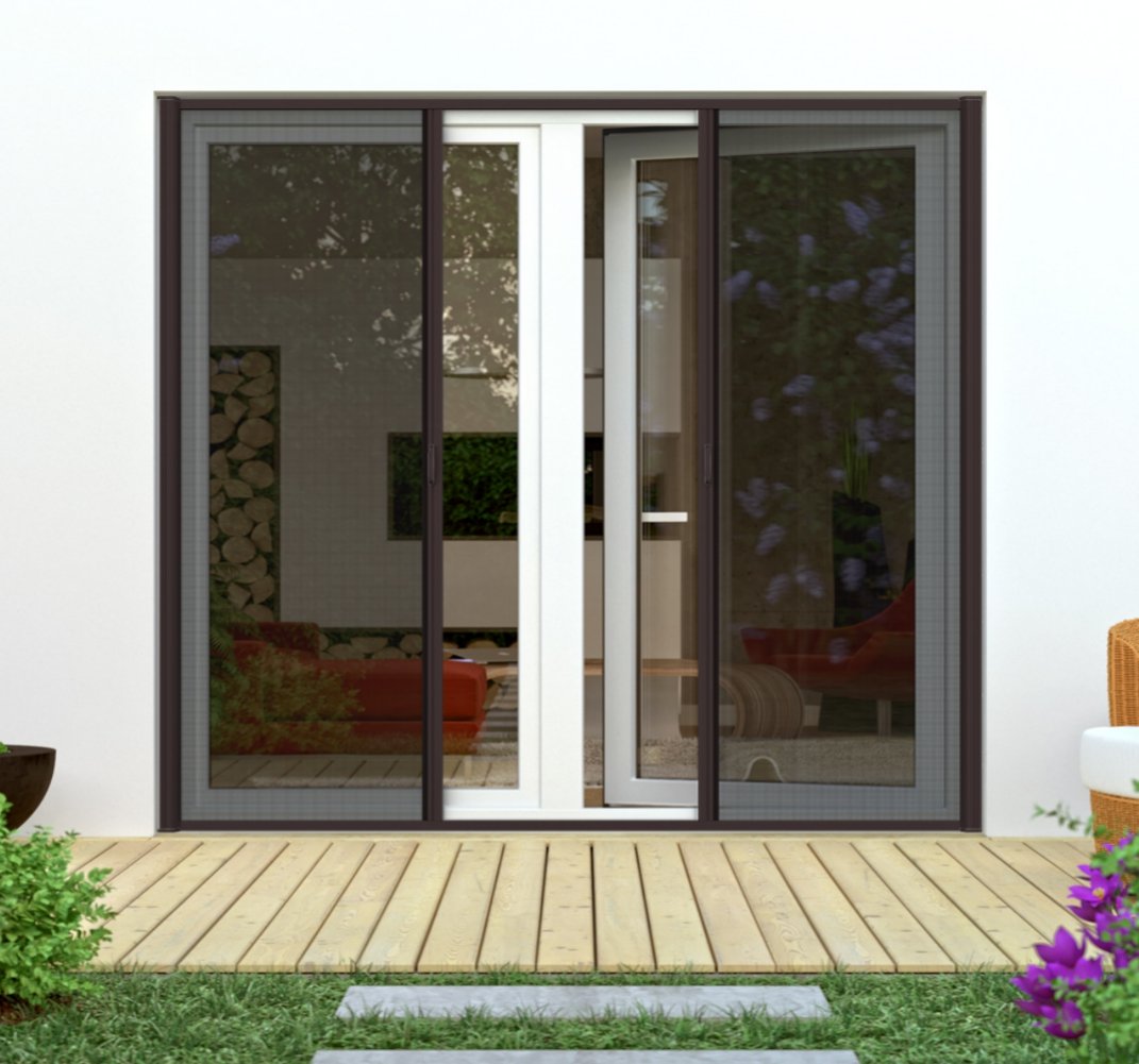 RETRACTABLE FLY SCREEN FOR DOORS