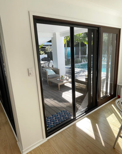 Double Door Retractable Fly Screen