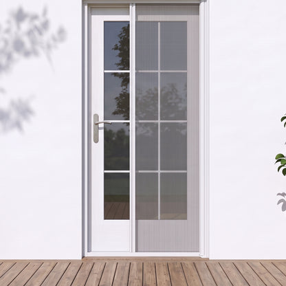 Single Door Retractable Fly Screen